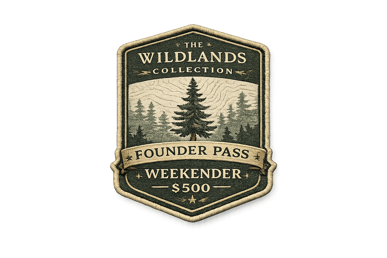 Weekender badge